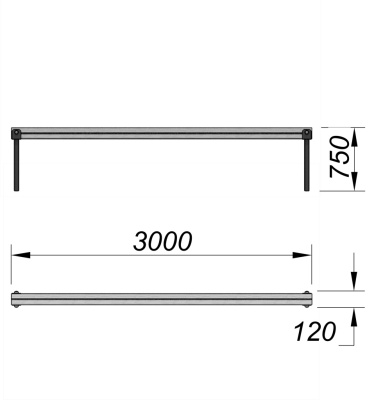 Бум бревно ДСК 3540 в Донецке